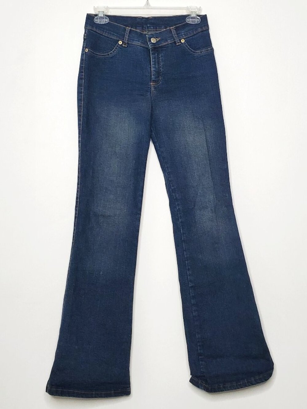 Minelli Wide Leg Strech Jeans Dark Blue New without tag